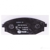 Тормозные колодки дисковые, комплект HELLA 28998 8DB 355 009-961 2351 8 23519 - Изображение 3