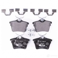 Тормозные колодки дисковые, комплект HELLA 2413 5 8DB 355 011-501 29138 8685D1486 - Изображение 2