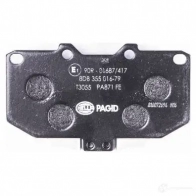 Тормозные колодки дисковые, комплект HELLA 8DB 355 016-791 2130 7 29654 21308 - Изображение 3