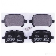 Тормозные колодки дисковые, комплект HELLA 28937 235 13 7581D707 8DB 355 009-351 - Изображение 2