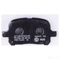 Тормозные колодки дисковые, комплект HELLA 28937 235 13 7581D707 8DB 355 009-351 - Изображение 3