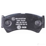 Тормозные колодки дисковые, комплект HELLA 29678 8DB 355 017-031 2 3795 23796 - Изображение 3