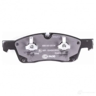 Тормозные колодки дисковые, комплект HELLA 22 563 1193335454 8DB 355 025-541 22564 - Изображение 3