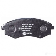 Тормозные колодки дисковые, комплект HELLA 2172 5 21726 29644 8DB 355 016-691 - Изображение 3