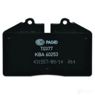 Тормозные колодки дисковые, комплект HELLA 208 77 28667 7158D250 8DB 355 006-351 - Изображение 3