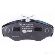 Тормозные колодки дисковые, комплект HELLA 230 99 8DB 355 018-501 29820 23100 - Изображение 3