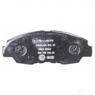 Тормозные колодки дисковые, комплект HELLA 21498 21 497 29626 8DB 355 016-511 - Изображение 3