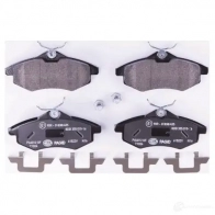 Тормозные колодки дисковые, комплект HELLA 2340 7 29017 8340D1219 8DB 355 010-161 - Изображение 2