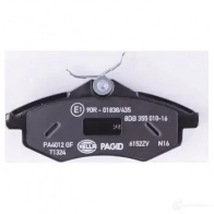 Тормозные колодки дисковые, комплект HELLA 2340 7 29017 8340D1219 8DB 355 010-161 - Изображение 3