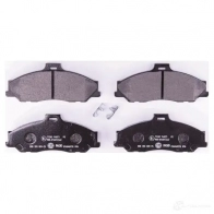 Тормозные колодки дисковые, комплект HELLA 28977 T1282 8DB 355 009-751 235 40 - Изображение 2