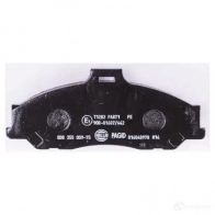 Тормозные колодки дисковые, комплект HELLA 28977 T1282 8DB 355 009-751 235 40 - Изображение 3