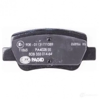 Тормозные колодки дисковые, комплект HELLA 248 85 29441 8DB 355 014-641 24886 - Изображение 3