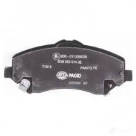 Тормозные колодки дисковые, комплект HELLA 2460 4 8DB 355 014-321 29409 24605 - Изображение 3