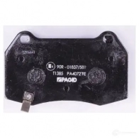 Тормозные колодки, комплект HELLA 231 42 8db355010681 7858D960 29065 - Изображение 3