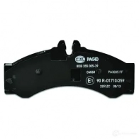 Тормозные колодки дисковые, комплект HELLA 8DB 355 005-391 28571 29 153 C4068 - Изображение 3
