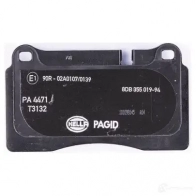 Тормозные колодки, комплект HELLA 29960 2 4098 8db355019941 T3132 - Изображение 3