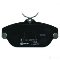 Тормозные колодки дисковые, комплект HELLA 8DB 355 018-001 29773 7423D542 2 0164 - Изображение 3
