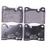 Тормозные колодки дисковые, комплект HELLA 29730 8DB 355 017-561 7015D163 204 37 - Изображение 2