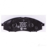 Тормозные колодки дисковые, комплект HELLA 8DB 355 010-671 29064 239 70 23971 - Изображение 3