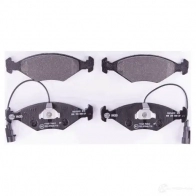 Тормозные колодки дисковые, комплект HELLA 8DB 355 008-391 23220 28858 2 3218 - Изображение 2