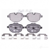 Тормозные колодки дисковые, комплект HELLA 24562 8DB 355 013-921 29370 245 61 - Изображение 2
