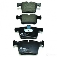 Тормозные колодки дисковые, комплект HELLA 25200 251 99 8DB 355 015-781 29554 - Изображение 2