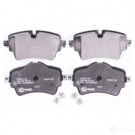 Тормозные колодки дисковые, комплект HELLA 8DB 355 023-091 30199 2 2187 22188 - Изображение 2
