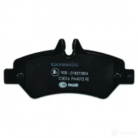 Тормозные колодки, комплект HELLA 8db355005351 28567 2 9190 8431D1317 - Изображение 3