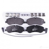 Тормозные колодки дисковые, комплект HELLA 30028 256 02 T2269 8DB 355 020-691 - Изображение 2