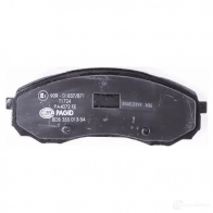 Тормозные колодки, комплект HELLA 8db355013541 29332 245 97 24598 - Изображение 3