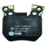 Тормозные колодки дисковые, комплект HELLA 29238 2431 5 8DB 355 012-551 8484D1372 - Изображение 3