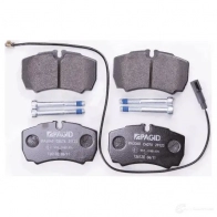 Тормозные колодки, комплект HELLA 8db355005421 C4076 28574 2 9123 - Изображение 2