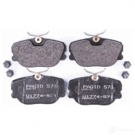 Тормозные колодки дисковые, комплект HELLA 8DB 355 017-941 29767 2 1010 7323D439 - Изображение 2