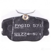 Тормозные колодки дисковые, комплект HELLA 8DB 355 017-941 29767 2 1010 7323D439 - Изображение 3