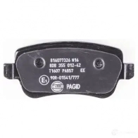 Тормозные колодки дисковые, комплект HELLA 8DB 355 012-421 29226 T1607 243 48 - Изображение 3