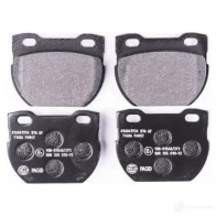 Тормозные колодки, комплект HELLA 8db355010921 T1406 29086 23 471 - Изображение 2