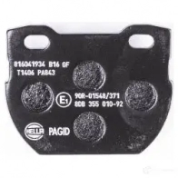 Тормозные колодки, комплект HELLA 8db355010921 T1406 29086 23 471 - Изображение 3