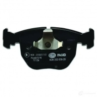 Тормозные колодки, комплект HELLA 8db355008281 2 1486 28847 21642 - Изображение 3