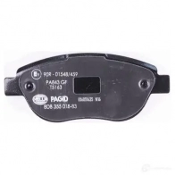 Тормозные колодки дисковые, комплект HELLA 2 3708 29851 8DB 355 018-831 23709 - Изображение 3