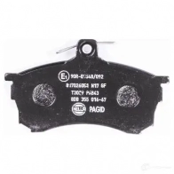 Тормозные колодки дисковые, комплект HELLA 230 80 8DB 355 016-671 29642 T3039 - Изображение 3