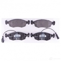 Тормозные колодки дисковые, комплект HELLA 2 0907 28869 23227 8DB 355 008-521 - Изображение 2
