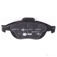 Тормозные колодки дисковые, комплект HELLA 29153 23141 8DB 355 011-651 2 3140 - Изображение 3