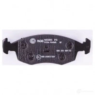 Тормозные колодки дисковые, комплект HELLA 2 0907 28917 23552 8DB 355 009-131 - Изображение 3