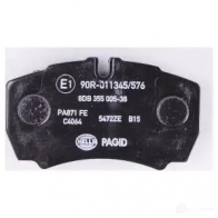 Тормозные колодки, комплект HELLA 28570 29 123 8db355005381 C4064 - Изображение 3