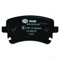 Тормозные колодки дисковые, комплект HELLA 2332 6 8DB 355 010-971 29090 7921D1018 - Изображение 3