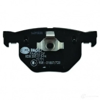 Тормозные колодки дисковые, комплект HELLA 8DB 355 013-941 29372 23732 234 47 - Изображение 3