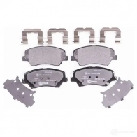 Тормозные колодки дисковые, комплект HELLA 8DB 355 021-781 30120 25709 25 708 - Изображение 2