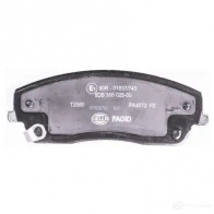 Тормозные колодки дисковые, комплект HELLA 8DB 355 025-001 8897D1056 2241 7 30226 - Изображение 3
