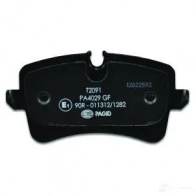 Тормозные колодки дисковые, комплект HELLA 25214 8DB 355 016-011 24 606 29577 - Изображение 2