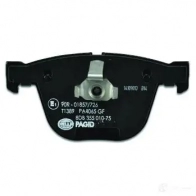 Тормозные колодки, комплект HELLA 8db355010751 23 730 29069 23731 - Изображение 3